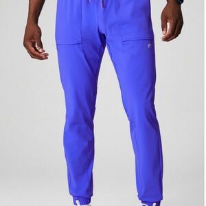 Fabletics Training Day Jogger Small Blue/ Pink